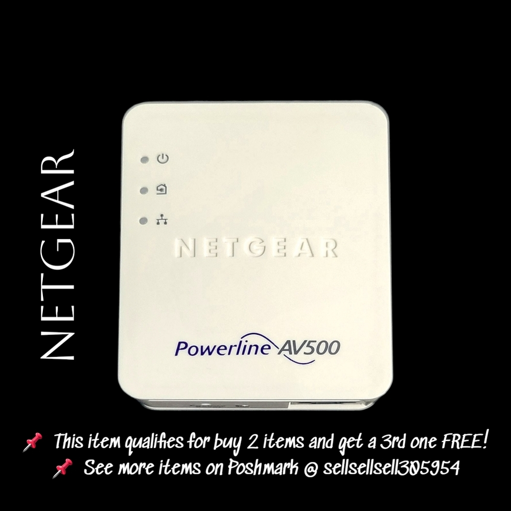 📌 *Netgear - Powerline AV500 Nano Adapter XAV5201 - Excellent Condition